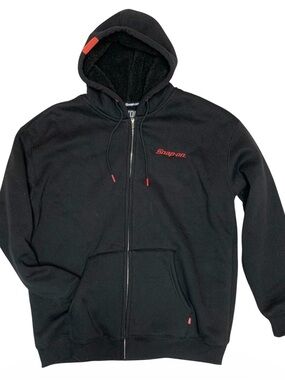 Snap-On x Dixxon Limited Edition Sherpa Lined Zip Up Hoodie Size XL NWOT